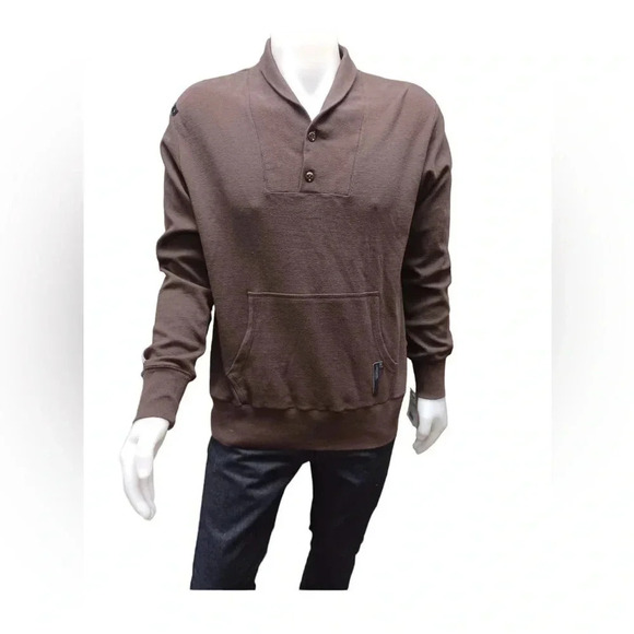 ROCAWEAR Pullover Light Sweater Brown  Size Large - Picture 1 of 9